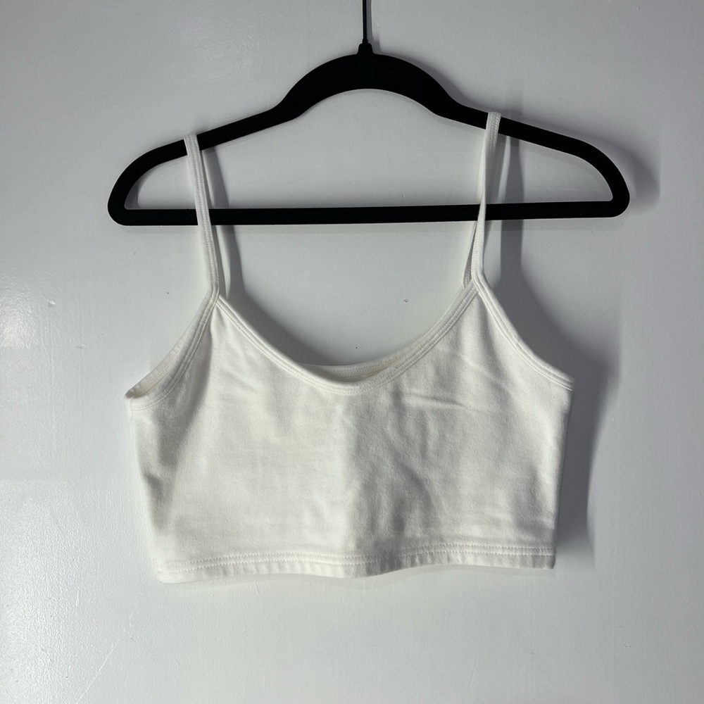 brandy melville white tank